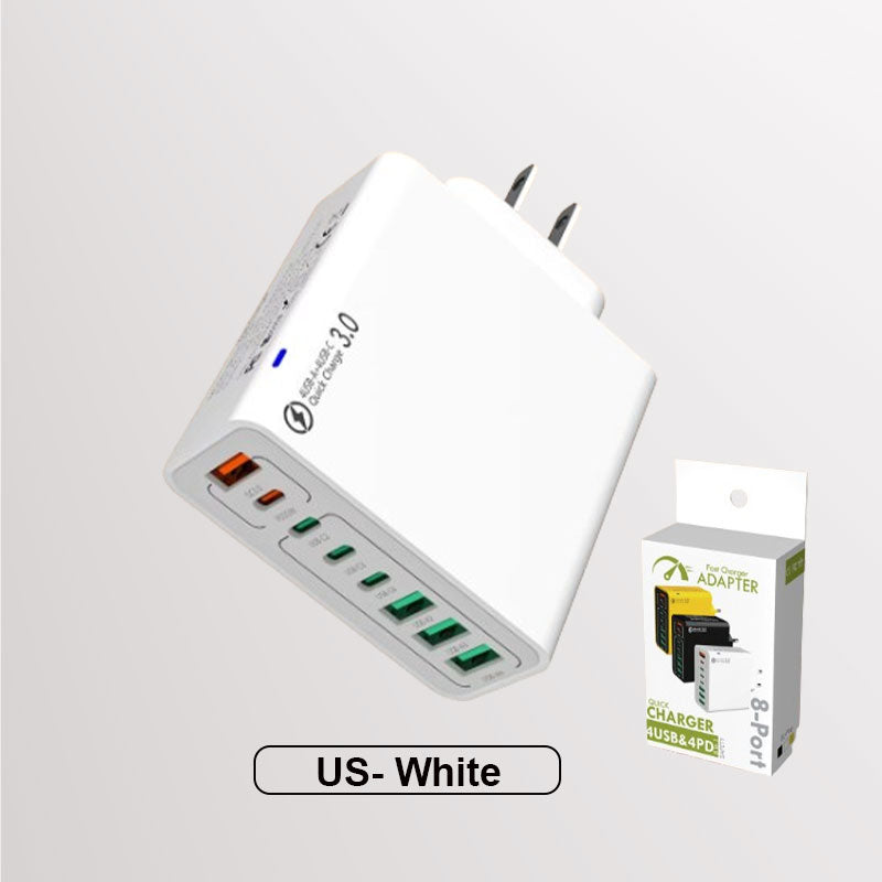 🔥🔥8 in 1 Waterproof Ports USB Fast Charger