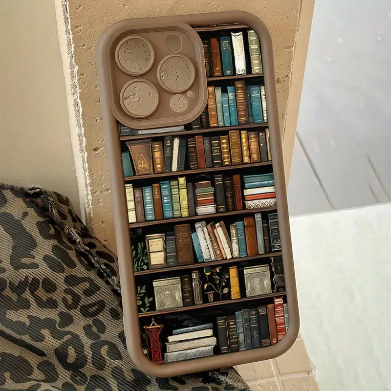 ๐ Bookshelf Phone Case
