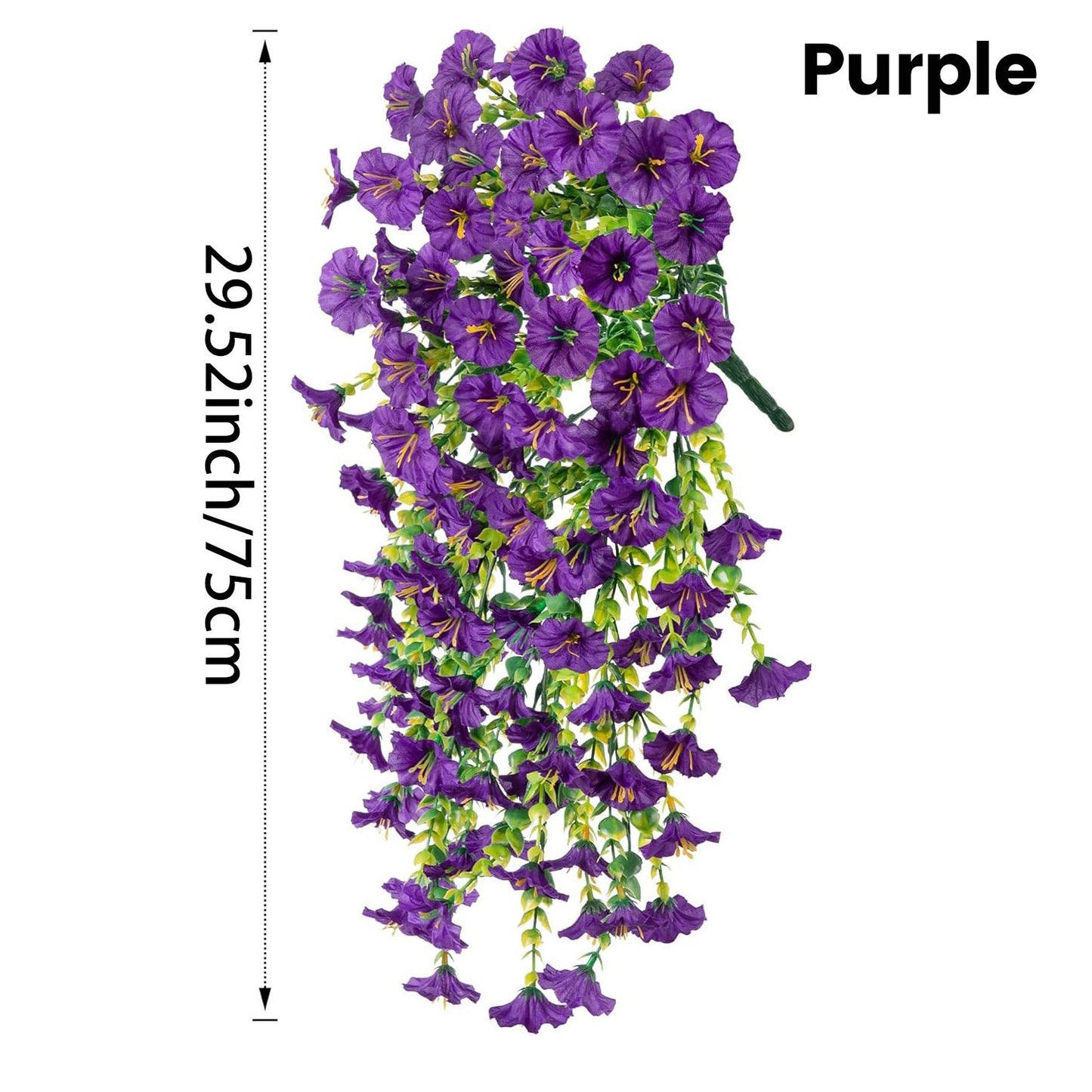 🌺UV Resistant Hanging Artificial Morning Glory Vine