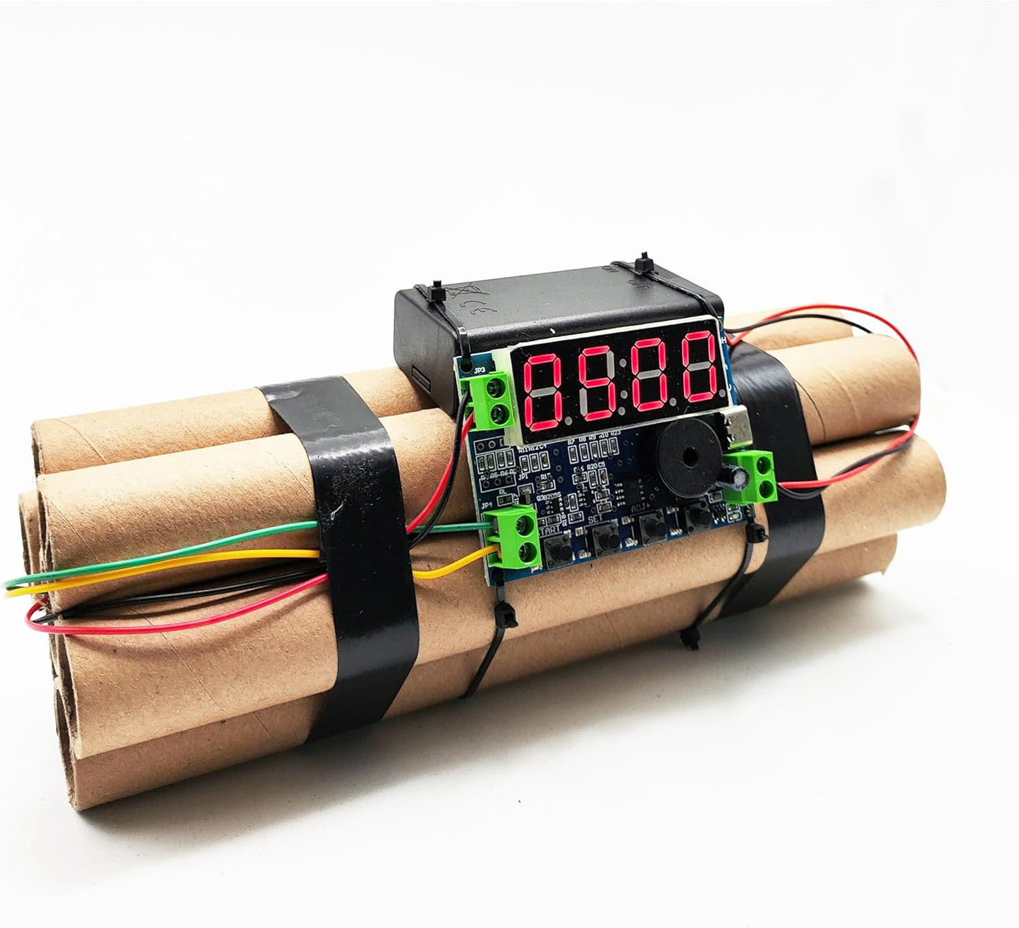 ✨⏰Dynamite Shaped Clock