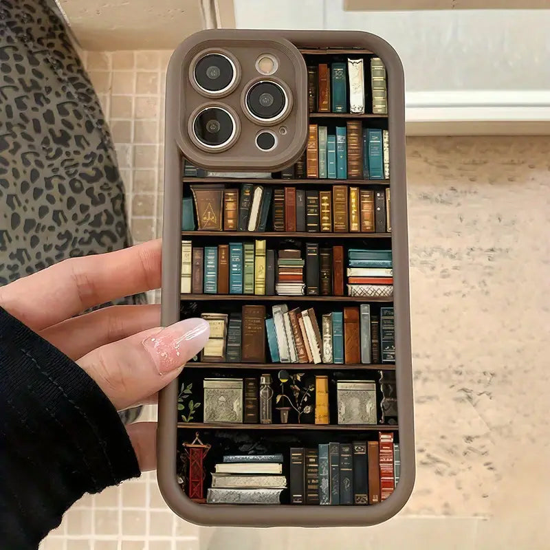 ๐ Bookshelf Phone Case