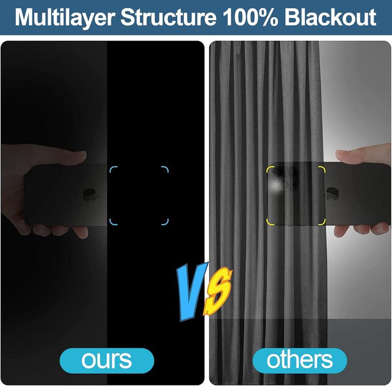 ⏰Limited stock!🔥 100% Blackout Curtains for Bedroom