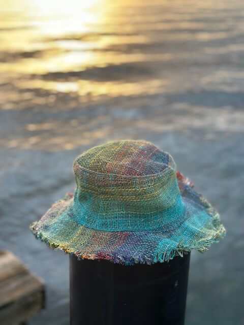 Hemp Hat - Multi-Color Rainbow Stylish and Eco-Friendly Sun Protection