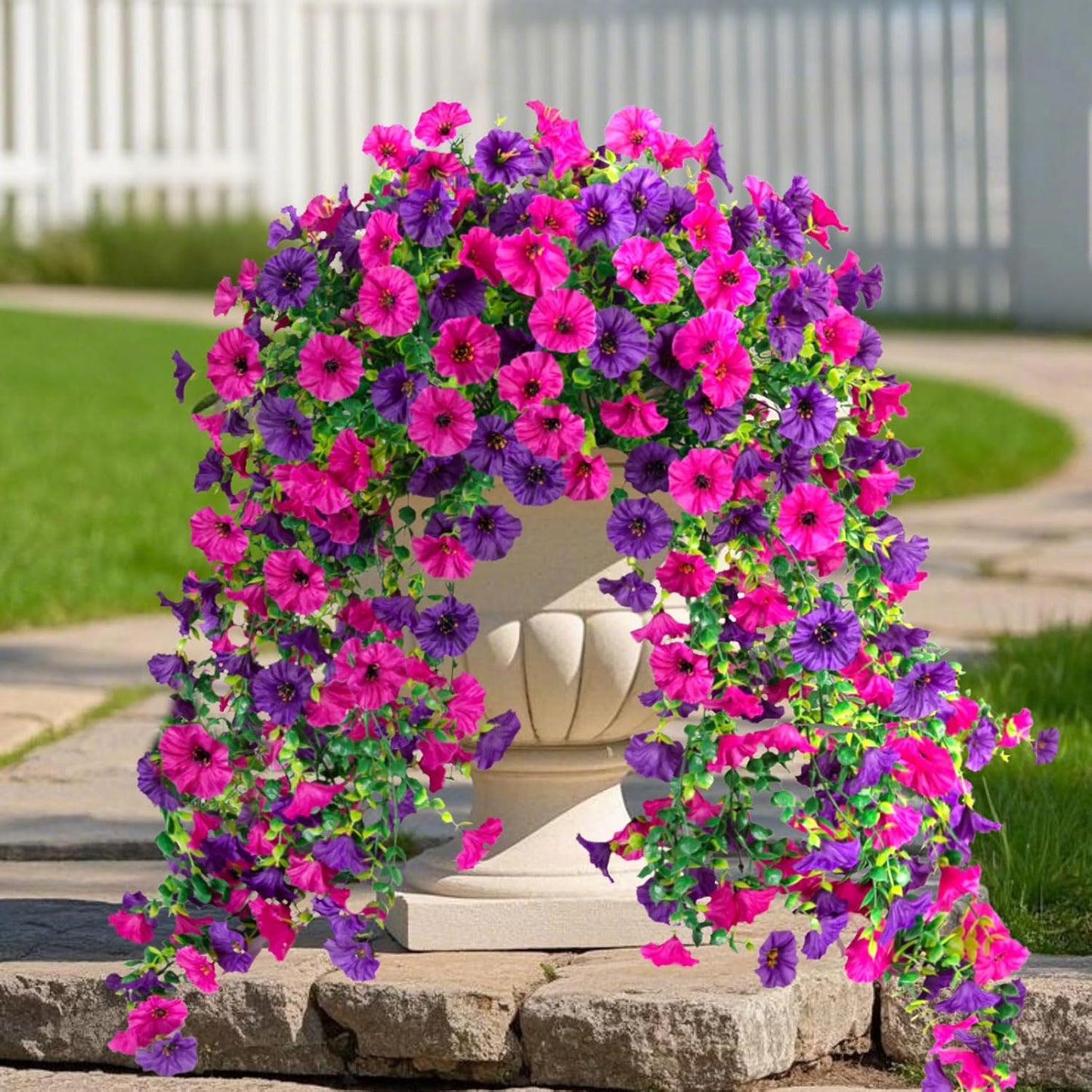 🌺UV Resistant Hanging Artificial Morning Glory Vine