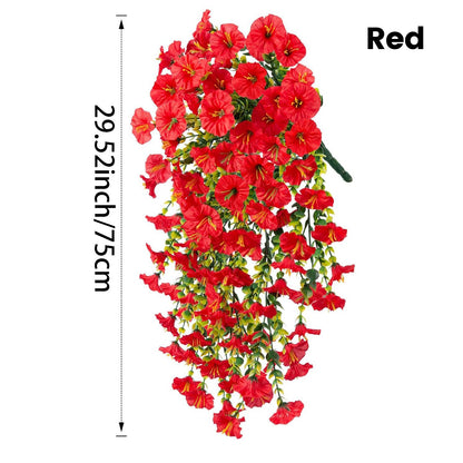 🌺UV Resistant Hanging Artificial Morning Glory Vine