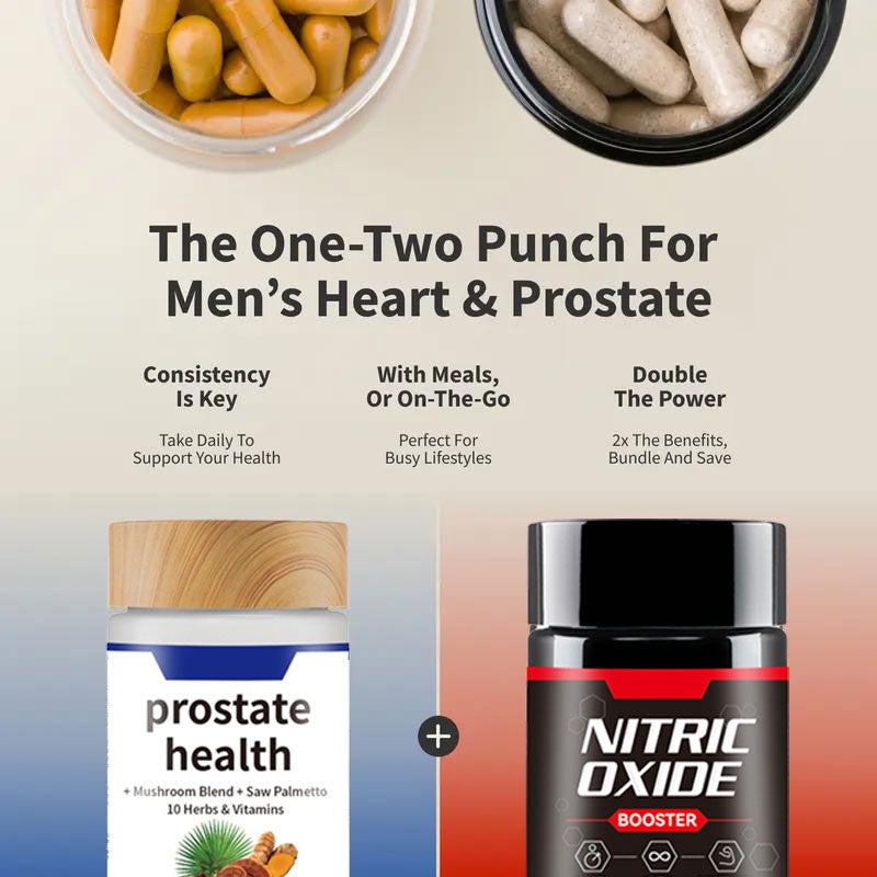 ⏰Limited stock!🔥 Ultimate Men's Health Bundle - Snap Supplements