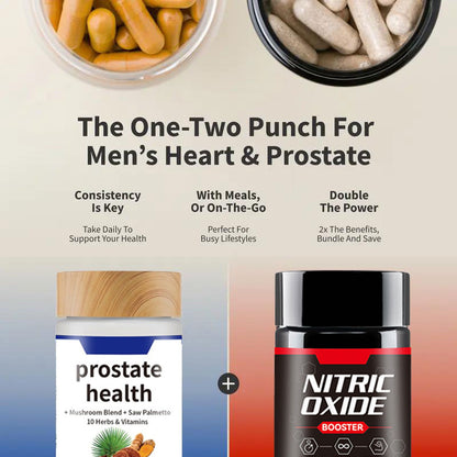 ⏰Limited stock!🔥 Ultimate Men's Health Bundle - Snap Supplements