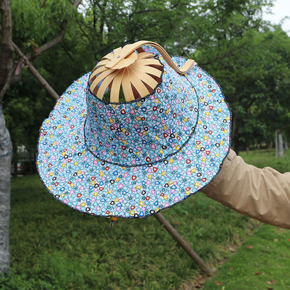 🔥Only $19.99 Last Day💥Folding Bamboo Fan Hat