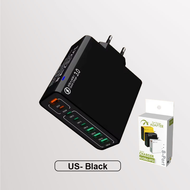 🔥🔥8 in 1 Waterproof Ports USB Fast Charger
