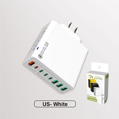 🔥🔥8 in 1 Waterproof Ports USB Fast Charger