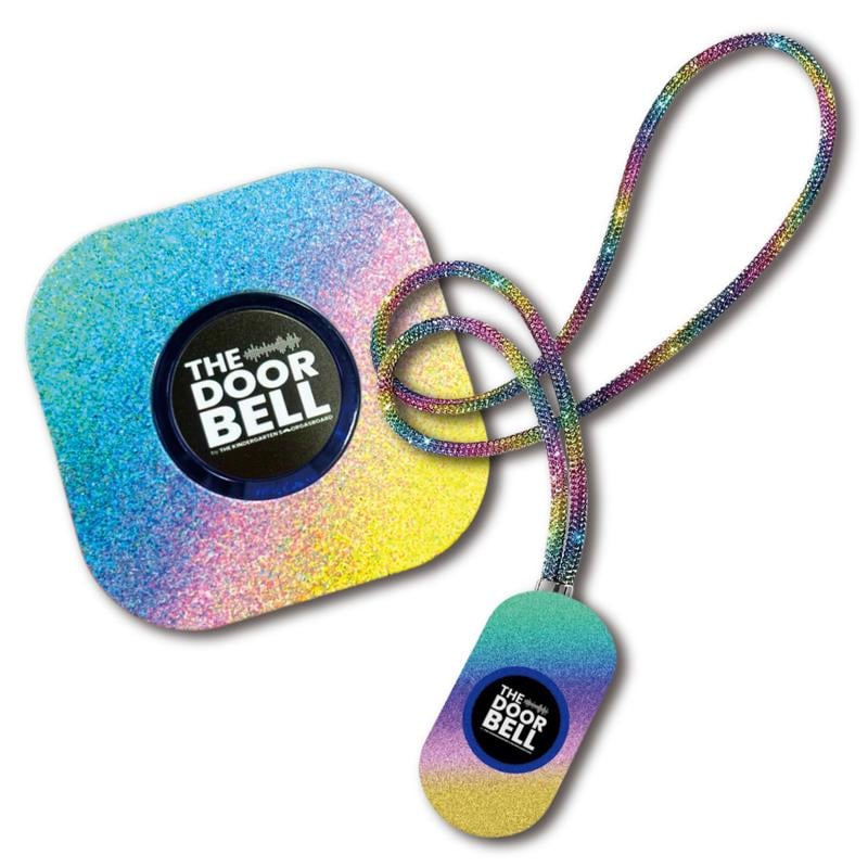 ✨ The Doorbell by TKS – Sparkly Rainbow Teacher's Remote