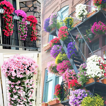 🌺UV Resistant Hanging Artificial Morning Glory Vine