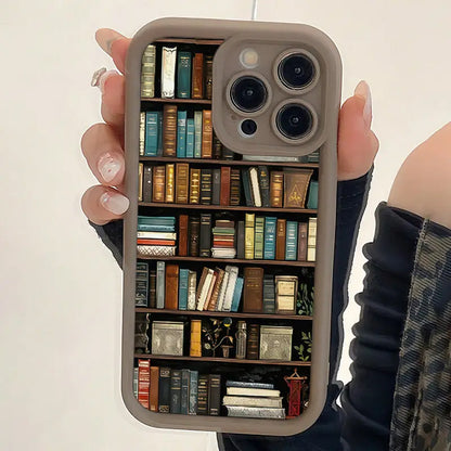 📖 Bookshelf Phone Case
