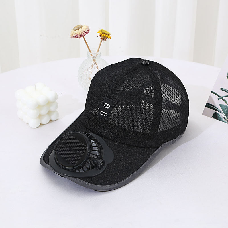 2025 New Ultralight UV Protection Baseball Cap with Solar Fan