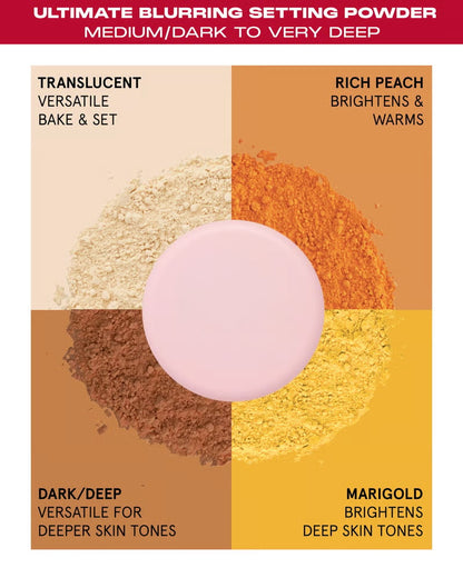 🚀Ultimate Blurring Setting Powder Full-Sized🌞Summer essential