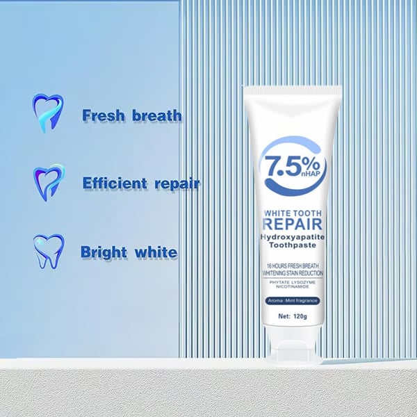 🔥Only $13.99 Last Day 💥Fluoride-Free Hydroxyapatite Toothpaste