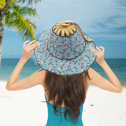 🔥Only $19.99 Last Day💥Folding Bamboo Fan Hat