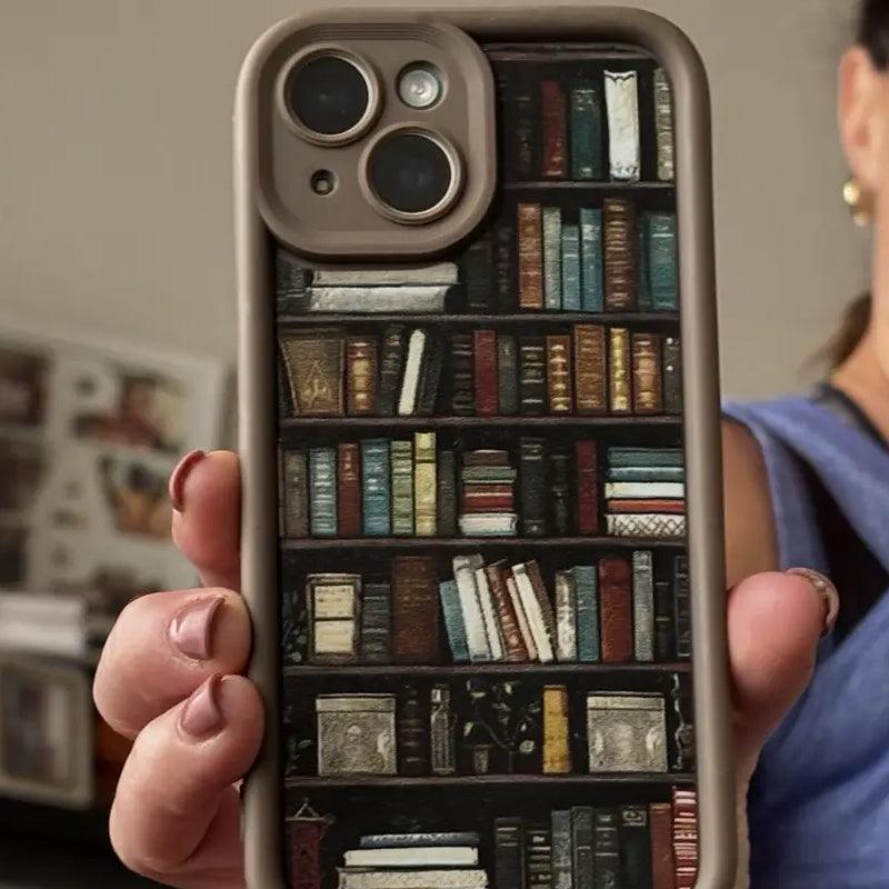 📖 Bookshelf Phone Case