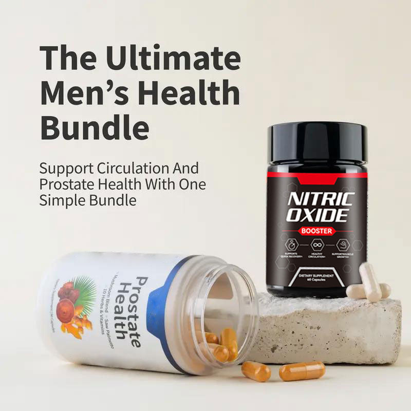 ⏰Limited stock!🔥 Ultimate Men's Health Bundle - Snap Supplements