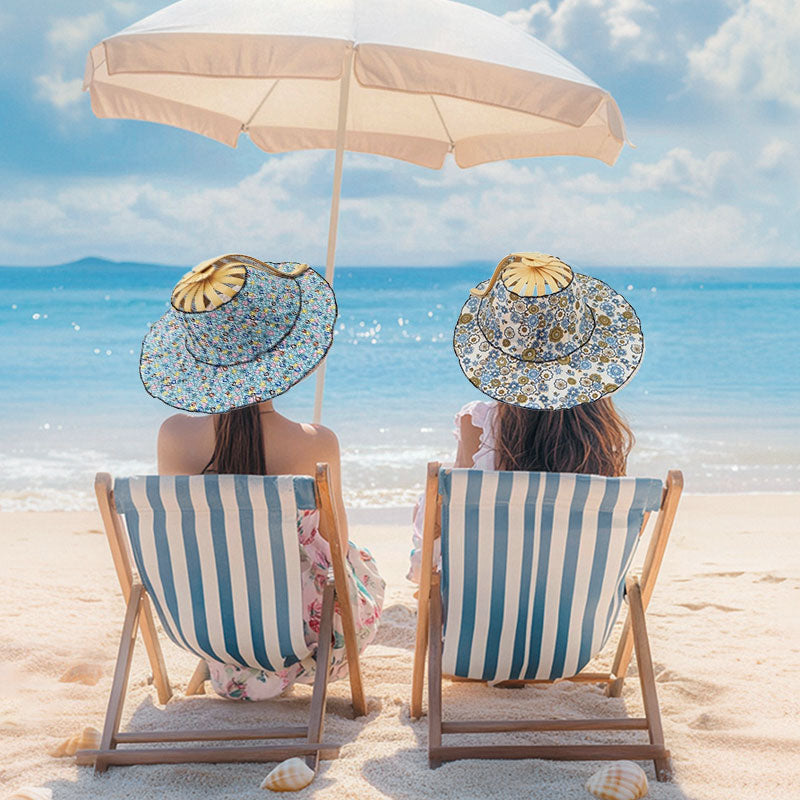 🔥Only $19.99 Last Day💥Folding Bamboo Fan Hat