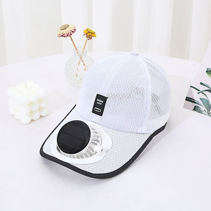 2025 New Ultralight UV Protection Baseball Cap with Solar Fan
