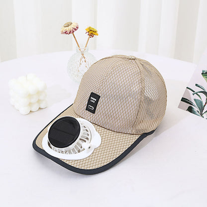2025 New Ultralight UV Protection Baseball Cap with Solar Fan