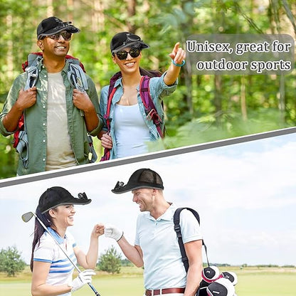 2025 New Ultralight UV Protection Baseball Cap with Solar Fan