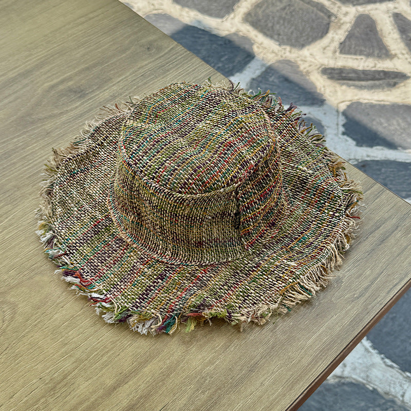 Hemp Hat - Multi-Color Rainbow Stylish and Eco-Friendly Sun Protection