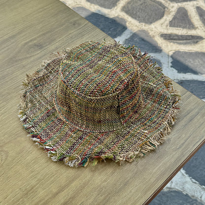 Hemp Hat - Multi-Color Rainbow Stylish and Eco-Friendly Sun Protection