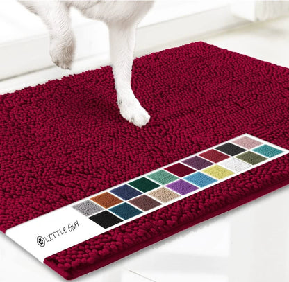 👣Super Absorbent Microfiber Dog Door Mat For Muddy Paws