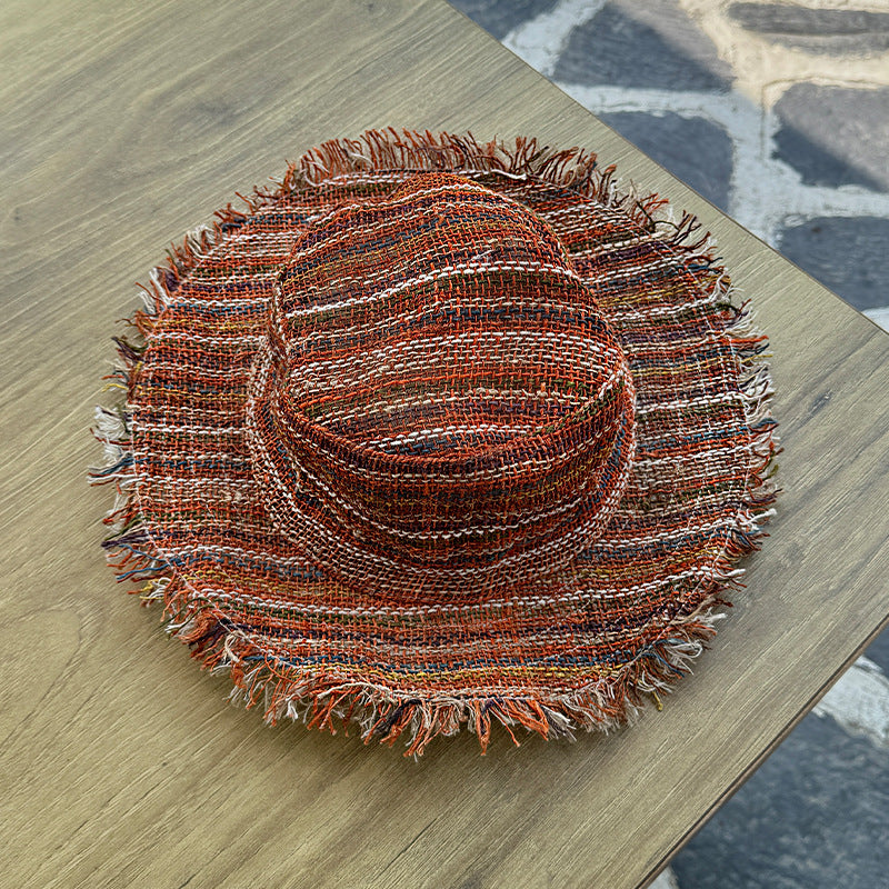 Hemp Hat - Multi-Color Rainbow Stylish and Eco-Friendly Sun Protection