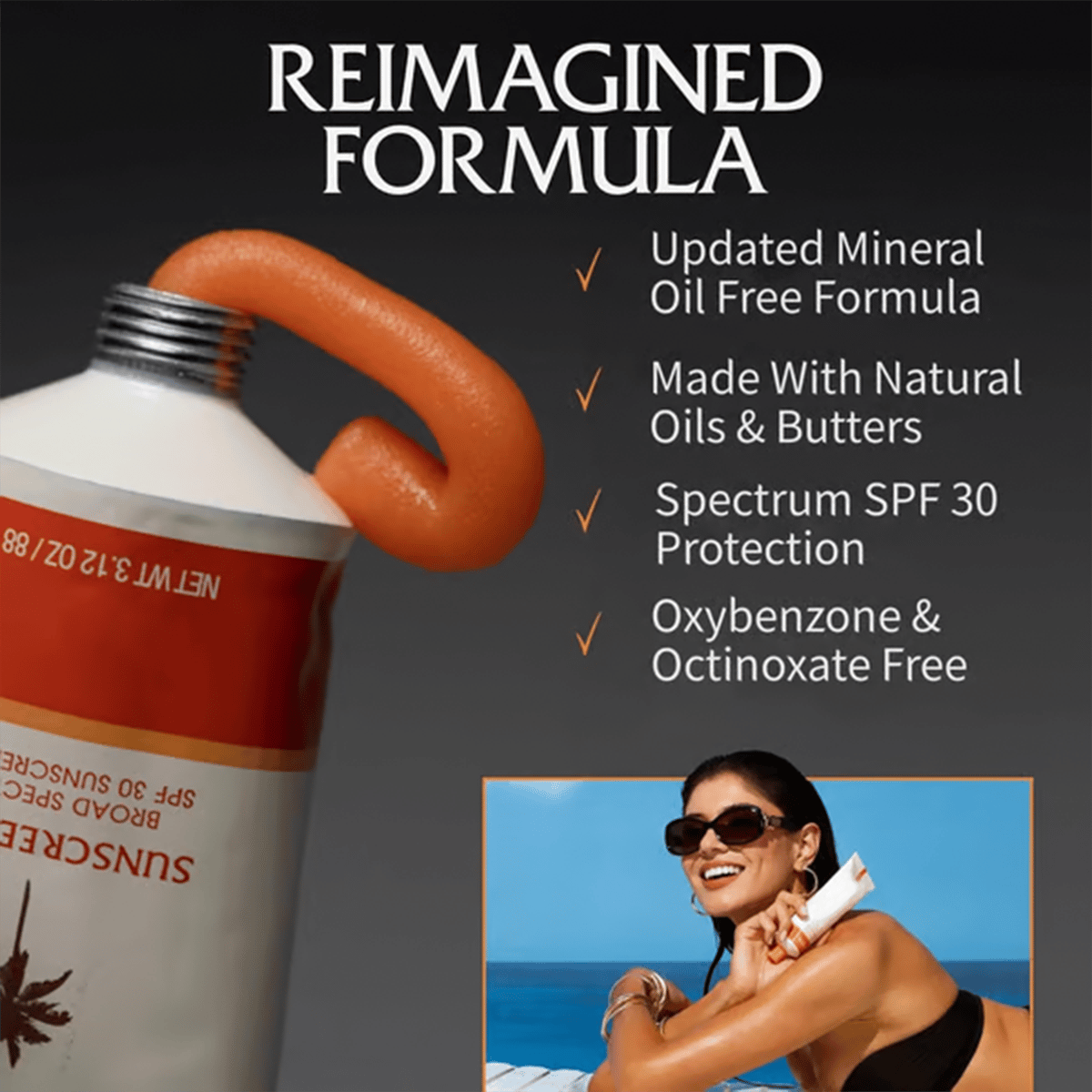 🔥Orange Tanning Gel SPF 30+