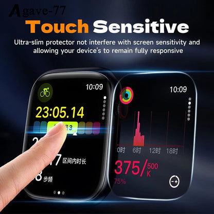 2 Pack Screen Protector for Apple Watch Series 9/8/7 ,Ultra 49mm Ceramic Films